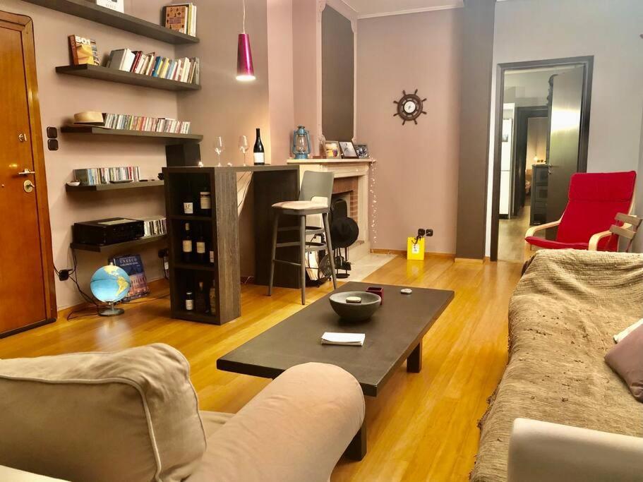 雅典Cozy Loft With Jazz Notes In Kolonaki公寓 外观 照片